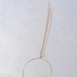 Gold Charlotte Russe Choker Chain